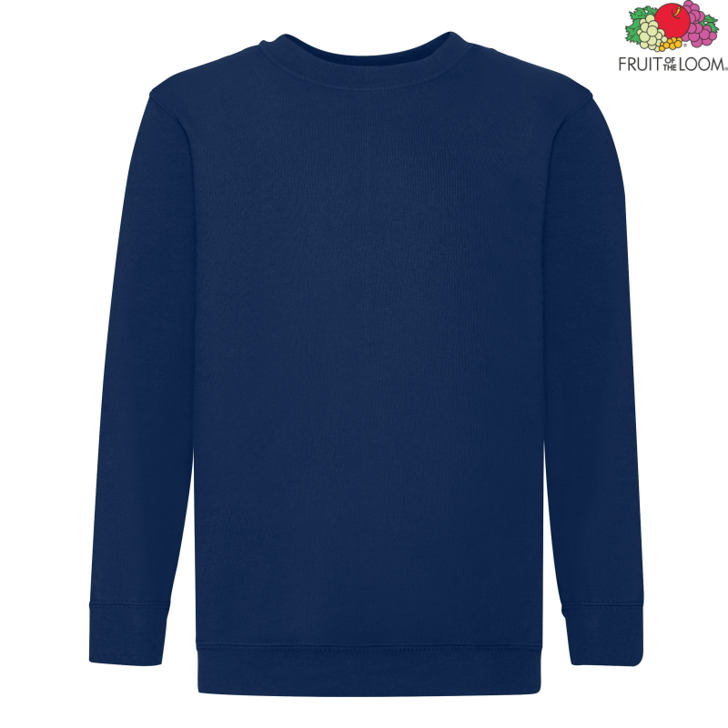 Kids Classic Set-in Sweat | Fruit of The Loom