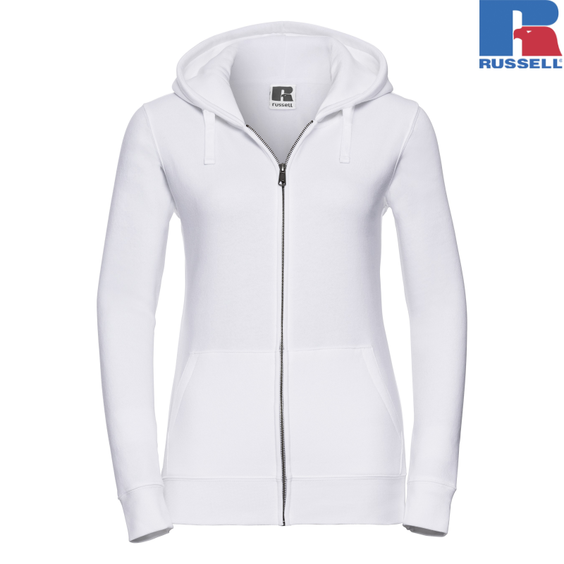 Ladies Authentic Zipped Hood Jacket | Russell
