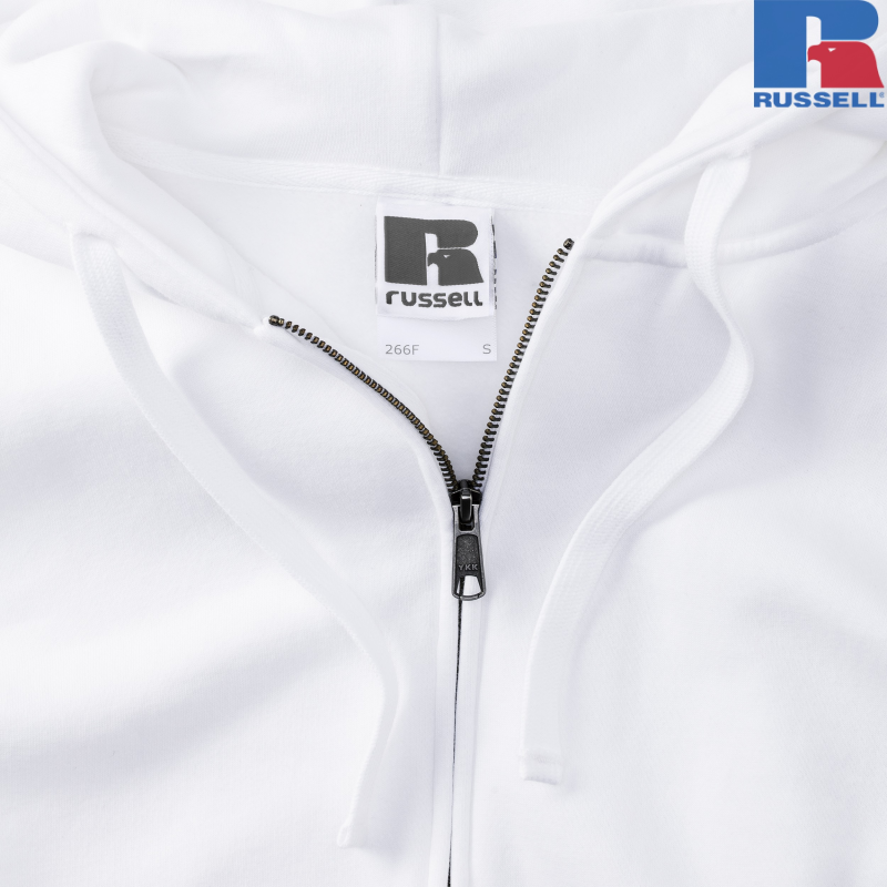 Ladies Authentic Zipped Hood Jacket | Russell
