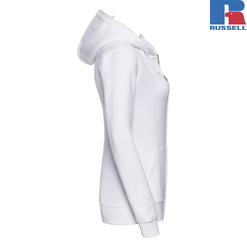 Ladies Authentic Zipped Hood Jacket | Russell