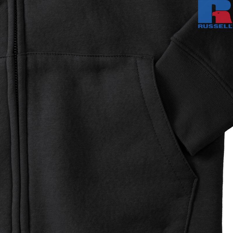 Ladies Authentic Zipped Hood Jacket | Russell