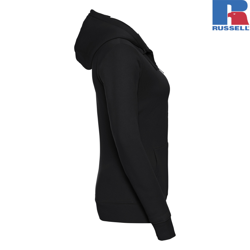 Ladies Authentic Zipped Hood Jacket | Russell