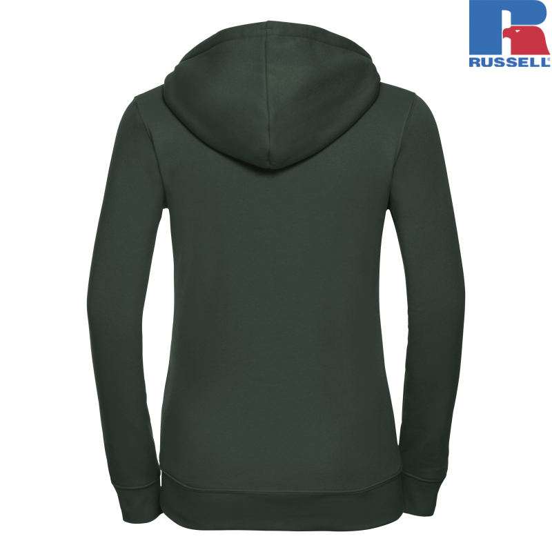 Ladies Authentic Zipped Hood Jacket | Russell