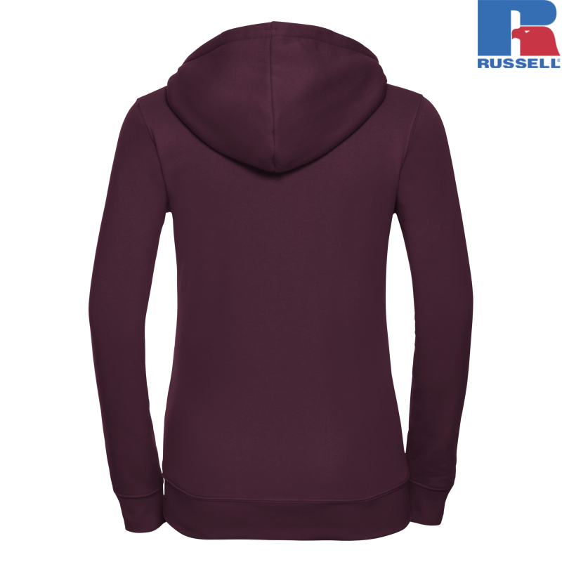 Ladies Authentic Zipped Hood Jacket | Russell
