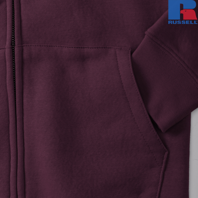 Ladies Authentic Zipped Hood Jacket | Russell