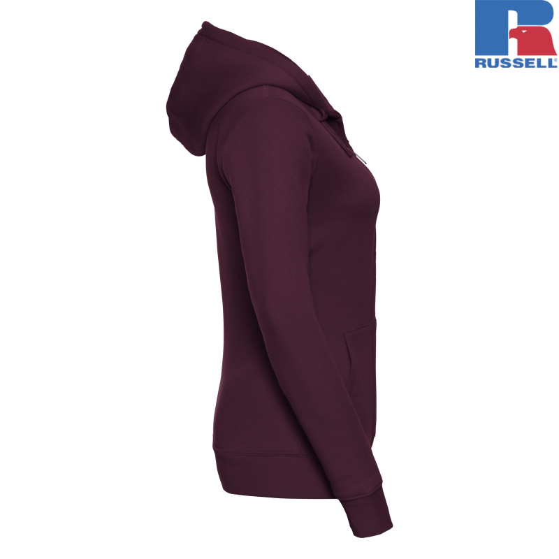Ladies Authentic Zipped Hood Jacket | Russell