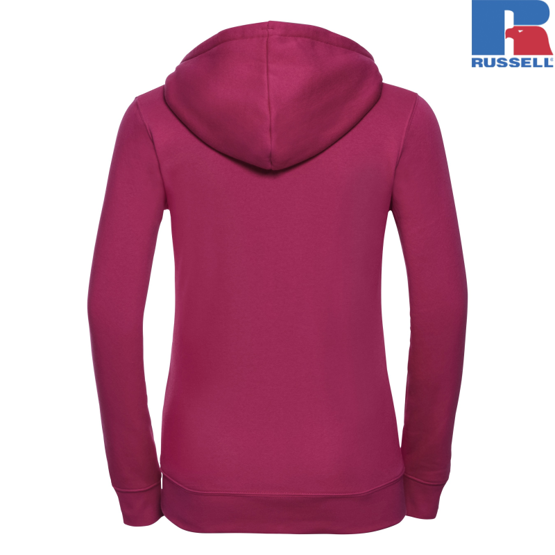 Ladies Authentic Zipped Hood Jacket | Russell