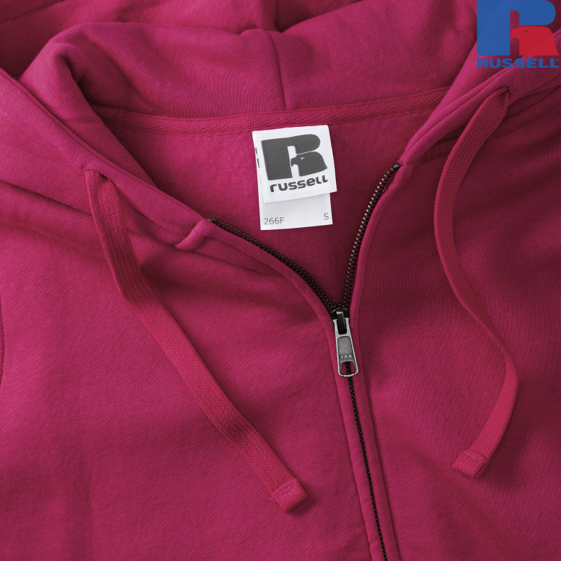 Ladies Authentic Zipped Hood Jacket | Russell