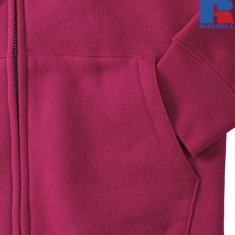 Ladies Authentic Zipped Hood Jacket | Russell