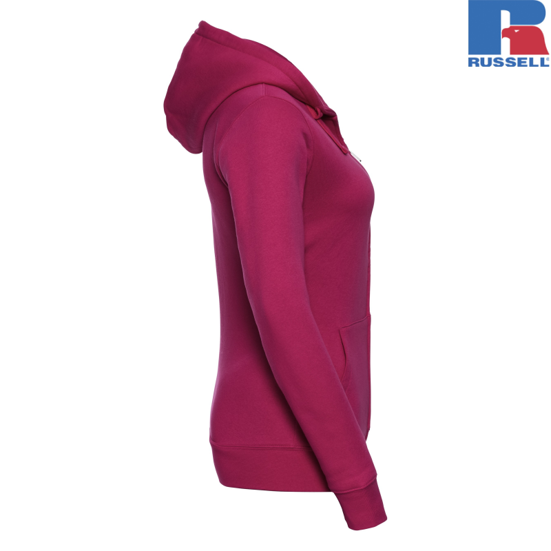 Ladies Authentic Zipped Hood Jacket | Russell
