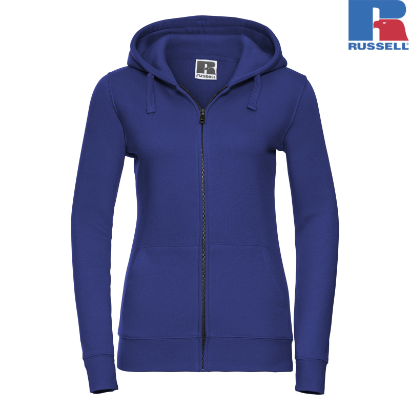 Ladies Authentic Zipped Hood Jacket | Russell
