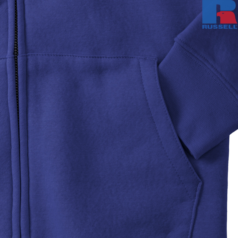 Ladies Authentic Zipped Hood Jacket | Russell