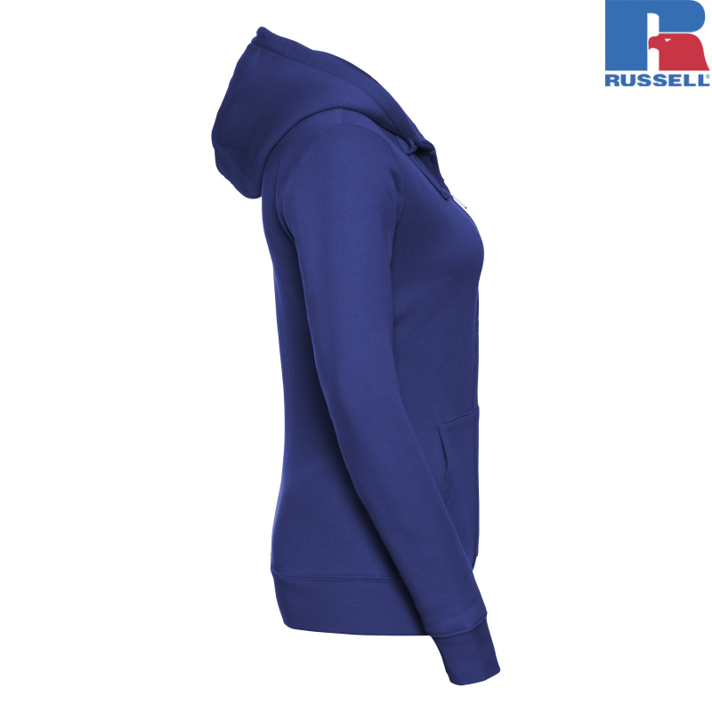 Ladies Authentic Zipped Hood Jacket | Russell