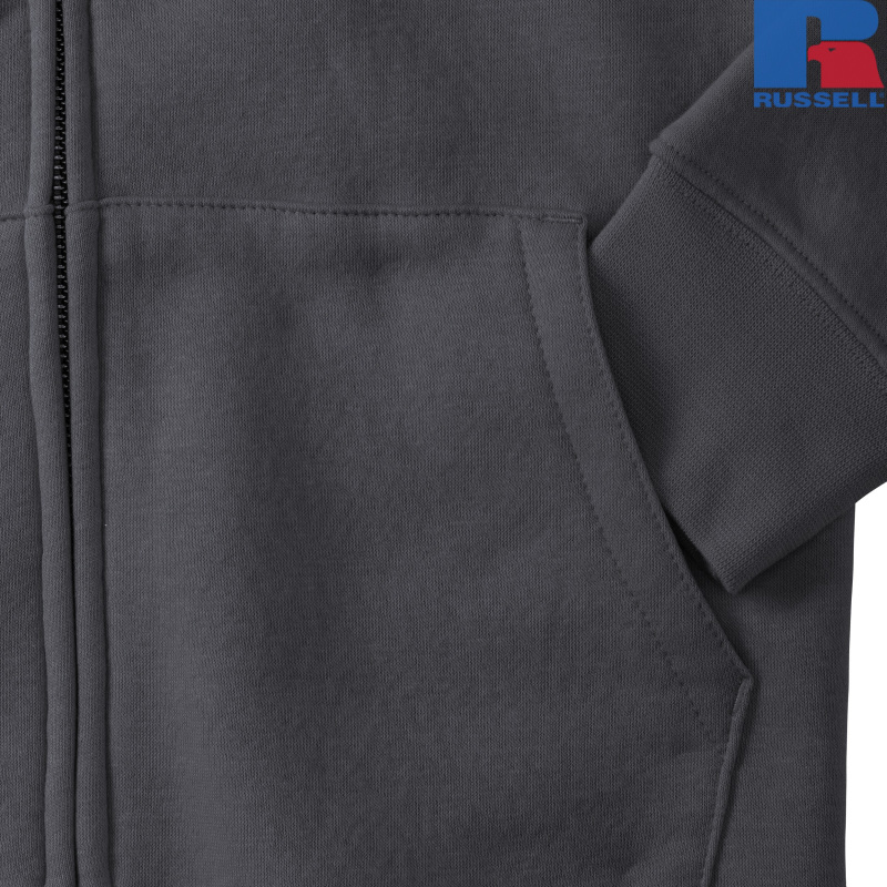 Ladies Authentic Zipped Hood Jacket | Russell