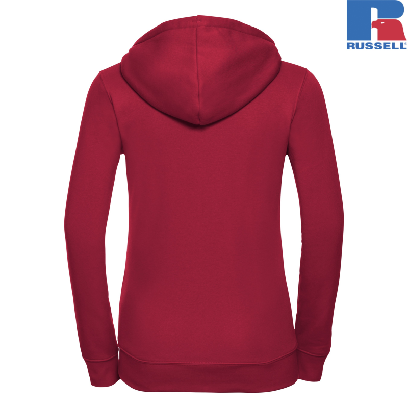 Ladies Authentic Zipped Hood Jacket | Russell
