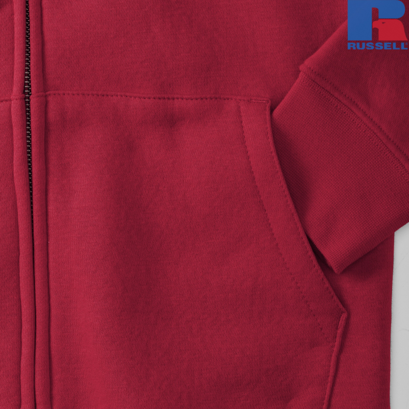 Ladies Authentic Zipped Hood Jacket | Russell