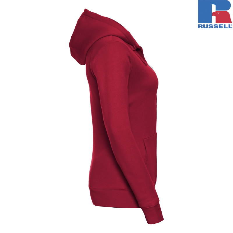 Ladies Authentic Zipped Hood Jacket | Russell