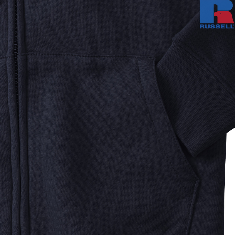 Ladies Authentic Zipped Hood Jacket | Russell