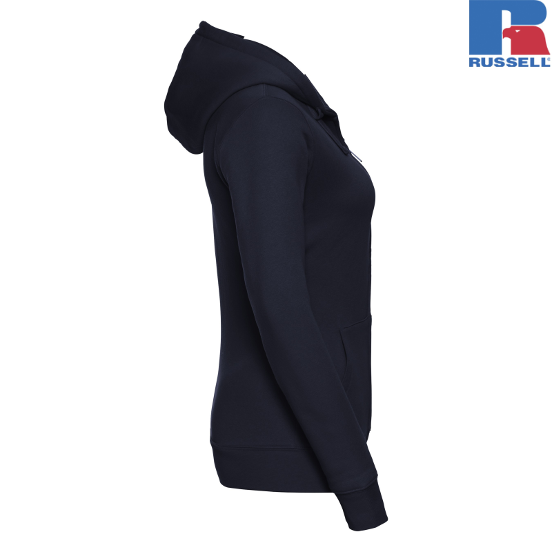 Ladies Authentic Zipped Hood Jacket | Russell