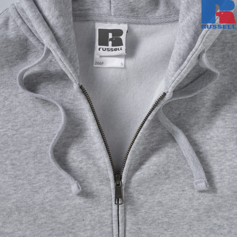 Ladies Authentic Zipped Hood Jacket | Russell
