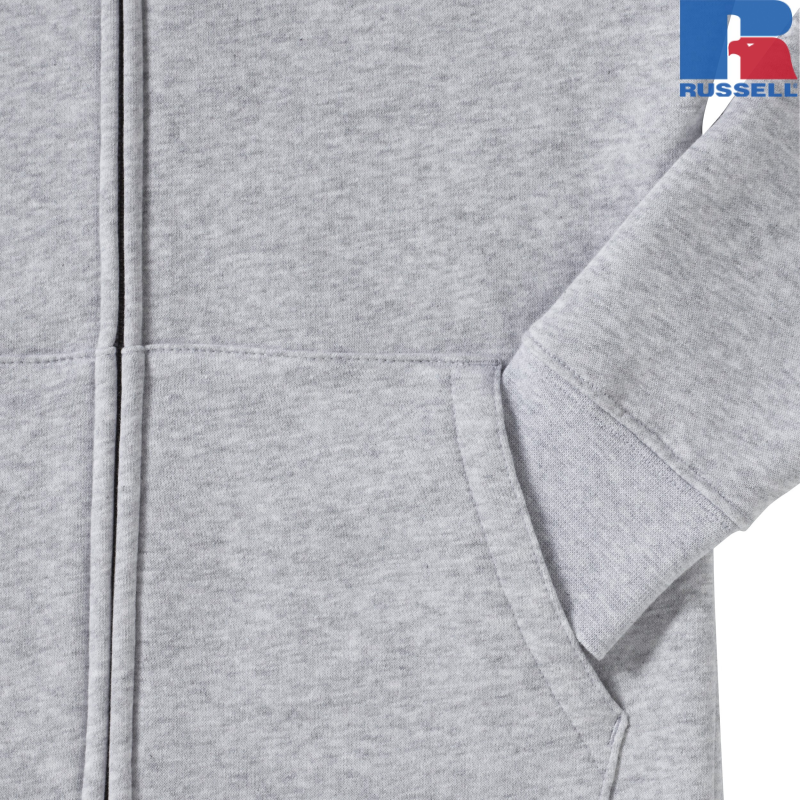 Ladies Authentic Zipped Hood Jacket | Russell