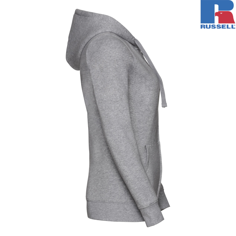 Ladies Authentic Zipped Hood Jacket | Russell