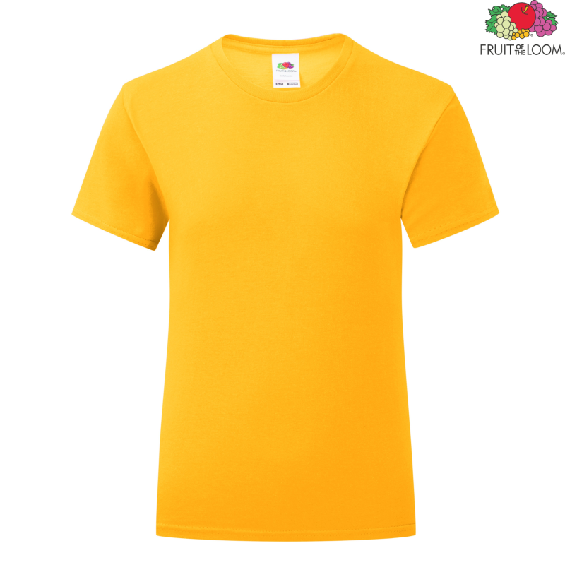 Iconic Girls T-shirt | Fruit of The Loom