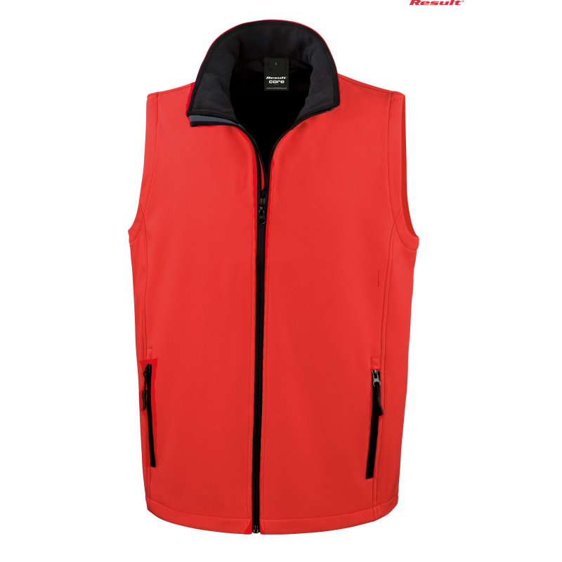 Printable Softshell Bodywarmer | Result