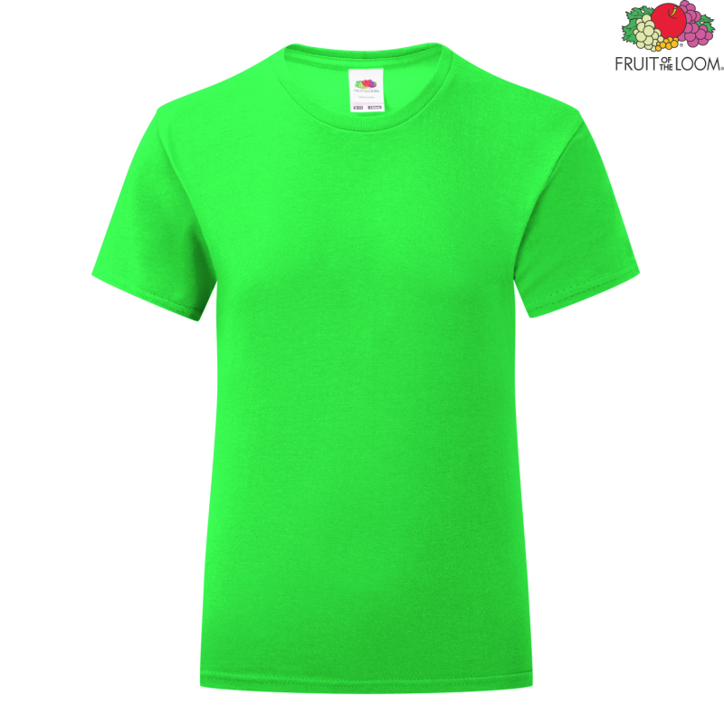 Iconic Girls T-shirt | Fruit of The Loom