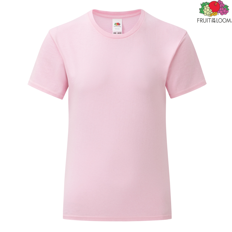 Iconic Girls T-shirt | Fruit of The Loom