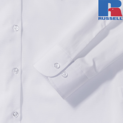 Ladies Long Sleeve Classic Polycotton Poplin Shirt | Russell