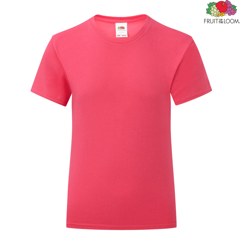 Iconic Girls T-shirt | Fruit of The Loom