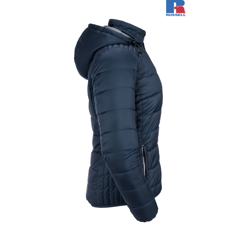 Ladies Hooded Nano Jacket | Russell