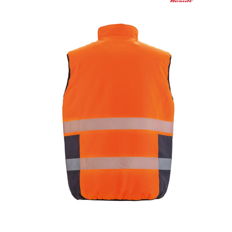 Reversible Soft Padded Safety Gilet | Result