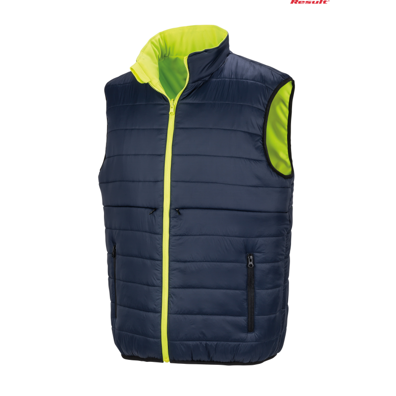Reversible Soft Padded Safety Gilet | Result