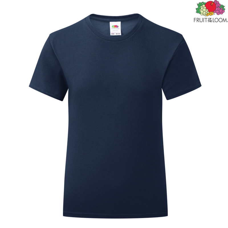 Iconic Girls T-shirt | Fruit of The Loom