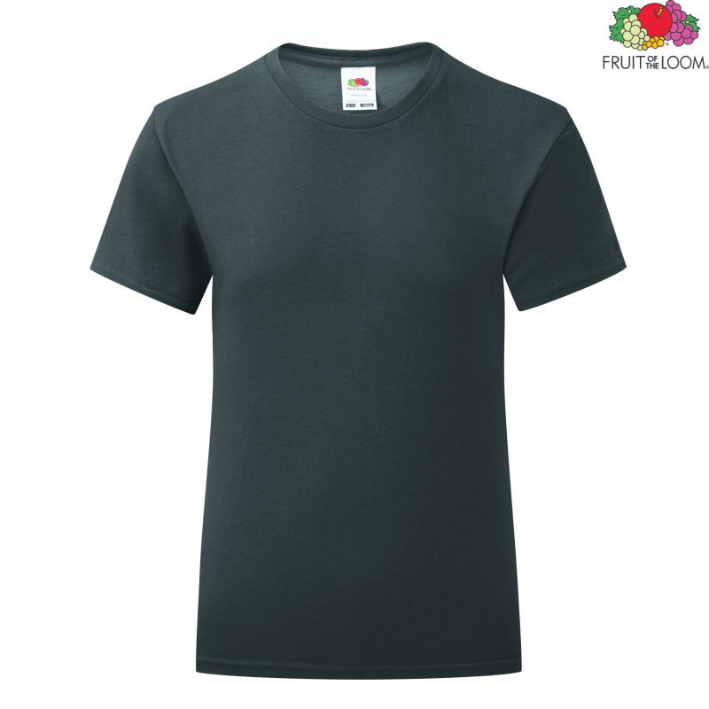Iconic Girls T-shirt | Fruit of The Loom