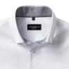 Men's Tailored Contrast Herringbone Shirt | Russell