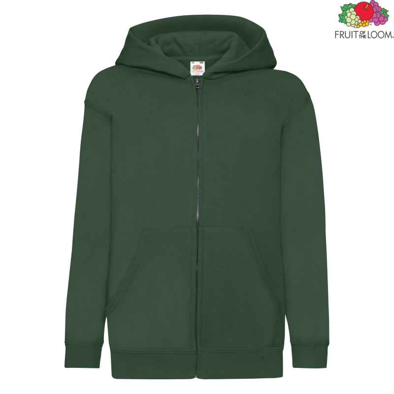 Kids Classic Hooded Sweat Jacket | Fruit of the Loom