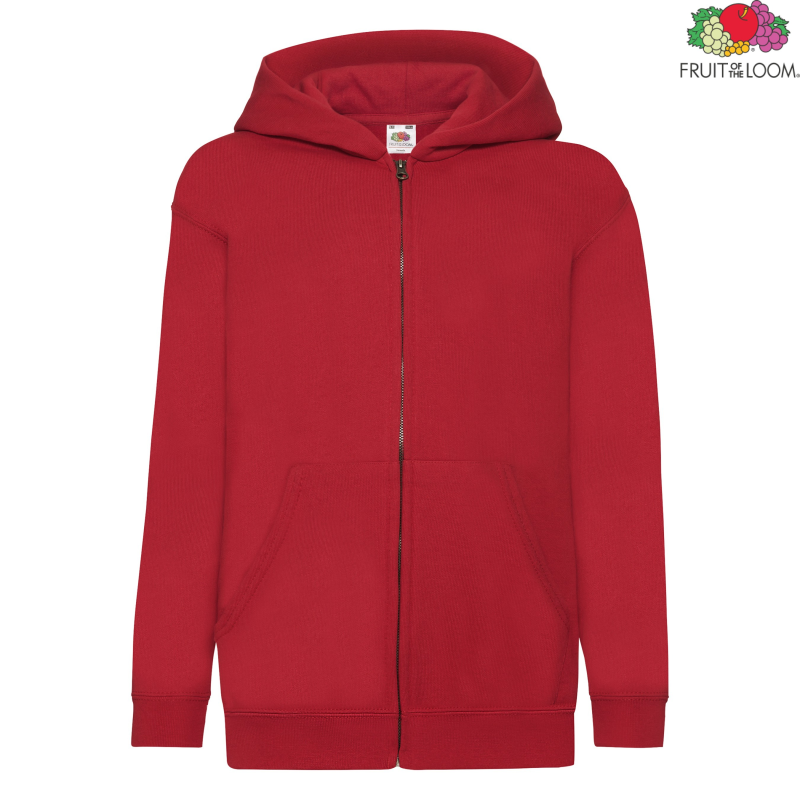 Kids Classic Hooded Sweat Jacket | Fruit of the Loom