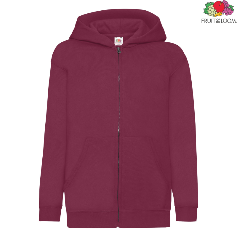 Kids Classic Hooded Sweat Jacket | Fruit of the Loom