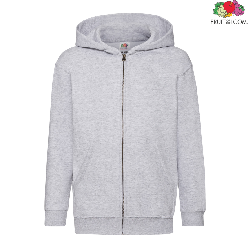 Kids Classic Hooded Sweat Jacket | Fruit of the Loom