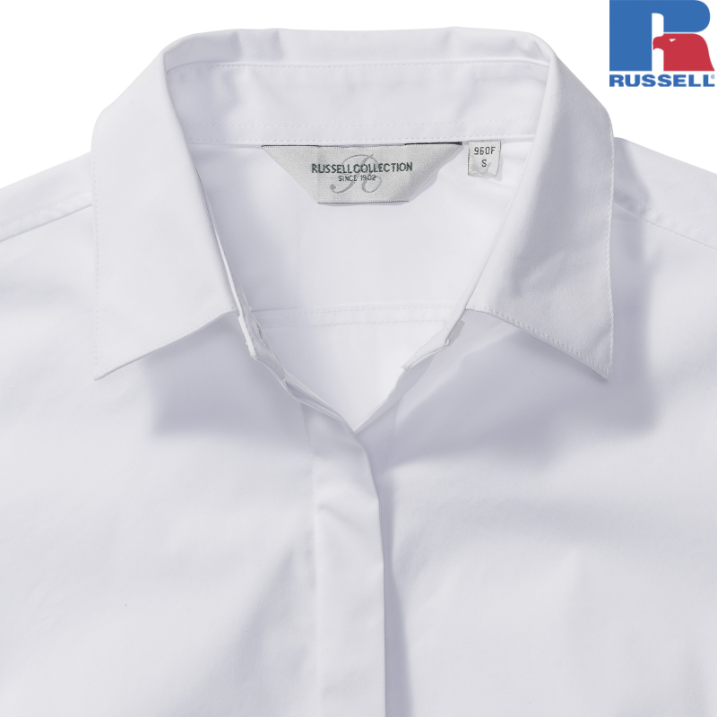 Ladies Long Sleeve Ultimate Stretch Shirt | Russell