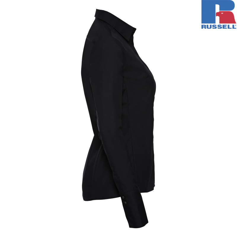 Ladies Long Sleeve Ultimate Stretch Shirt | Russell