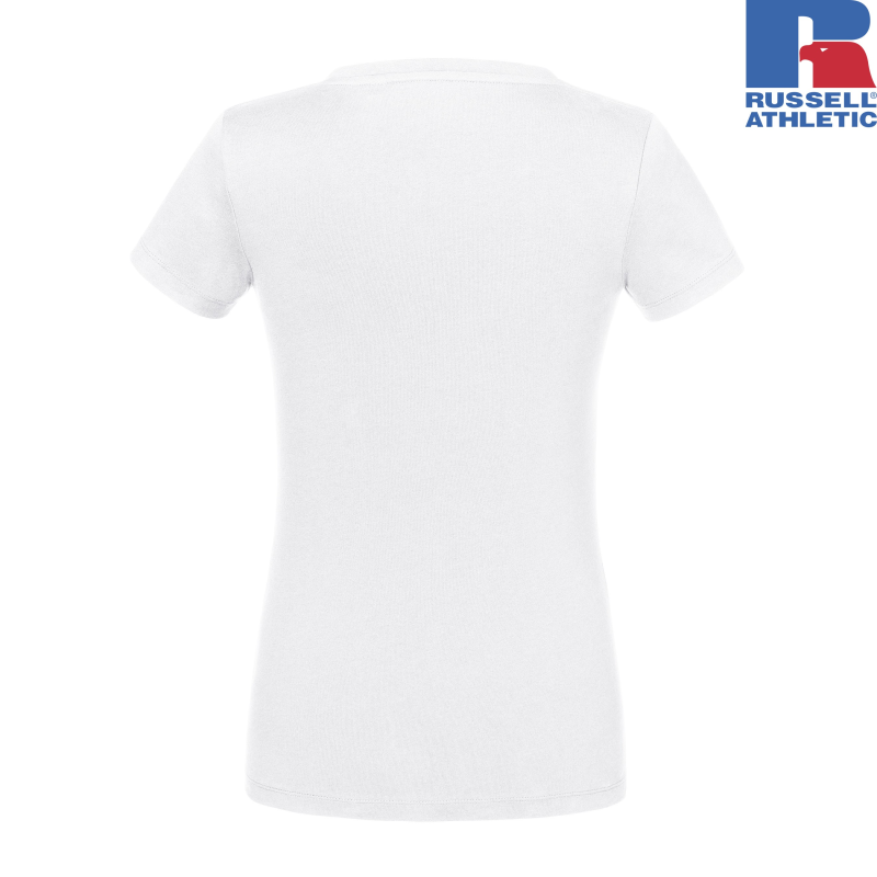Ladies V-neck Pure Organic T | Russell