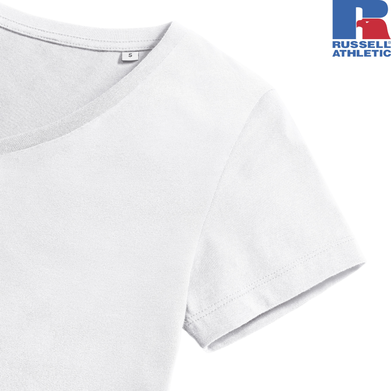 Ladies V-neck Pure Organic T | Russell
