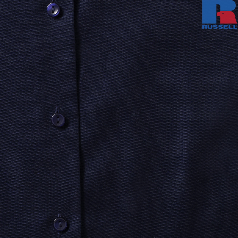 Ladies Long Sleeve Tailored Oxford Shirt | Russell