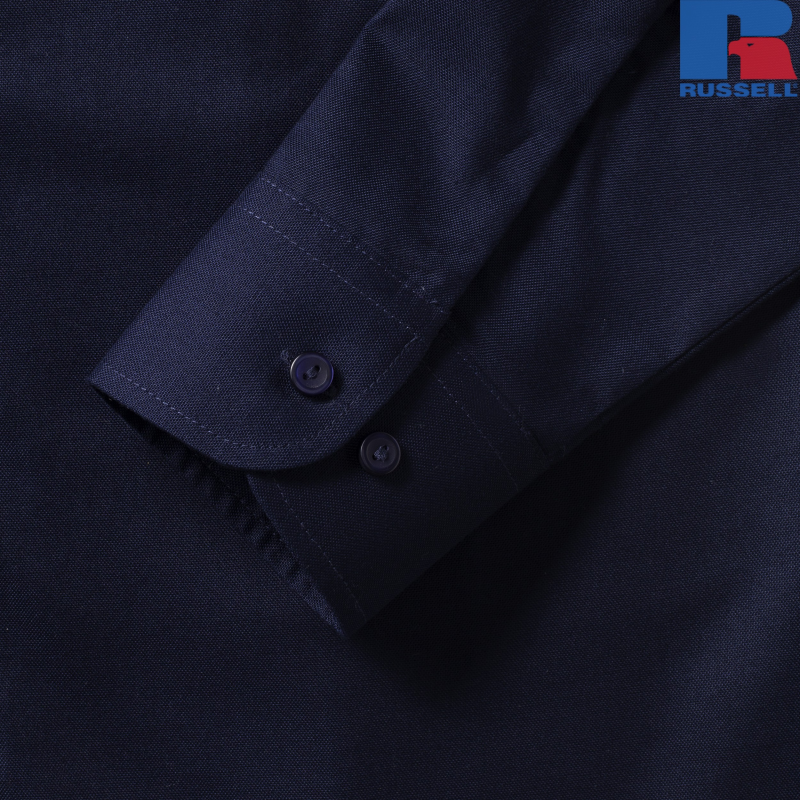Ladies Long Sleeve Tailored Oxford Shirt | Russell