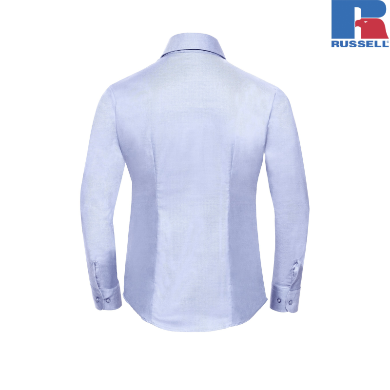 Ladies Long Sleeve Tailored Oxford Shirt | Russell