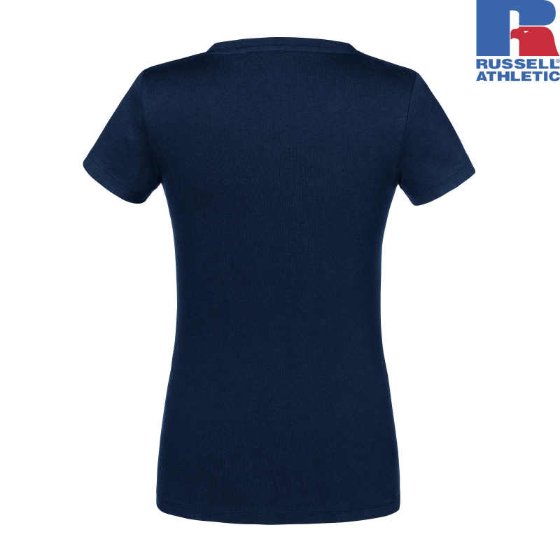 Ladies V-neck Pure Organic T | Russell